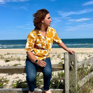 printed totally terry camp shirt