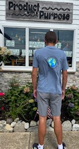 “LBI Map Tea Shirt” T-Shirt