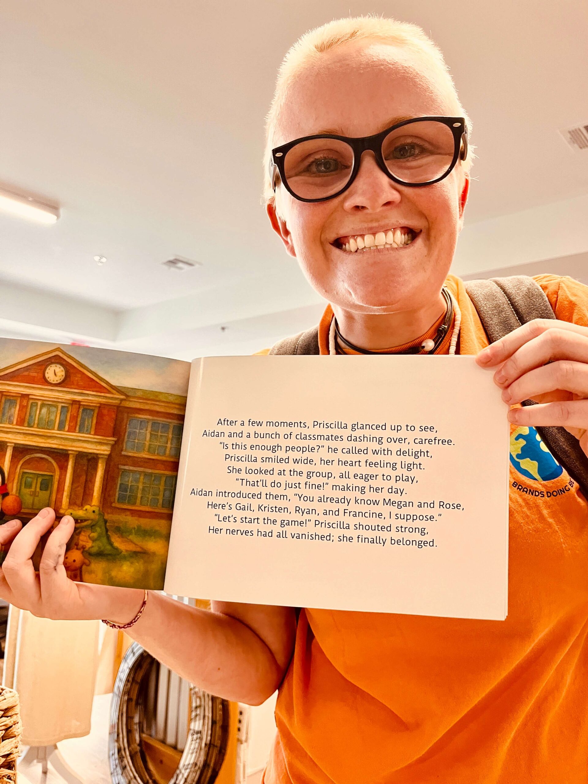 Priscilla The Positivity Powerhouse Children's Book